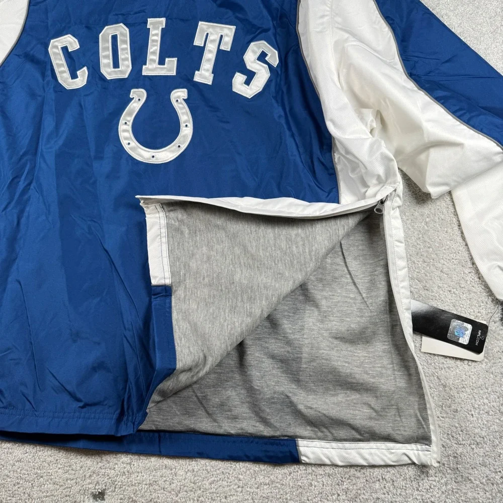 Johnny Unitas Indianapolis Colts NFL Football 2XL Baltimore Windbreaker XXL New